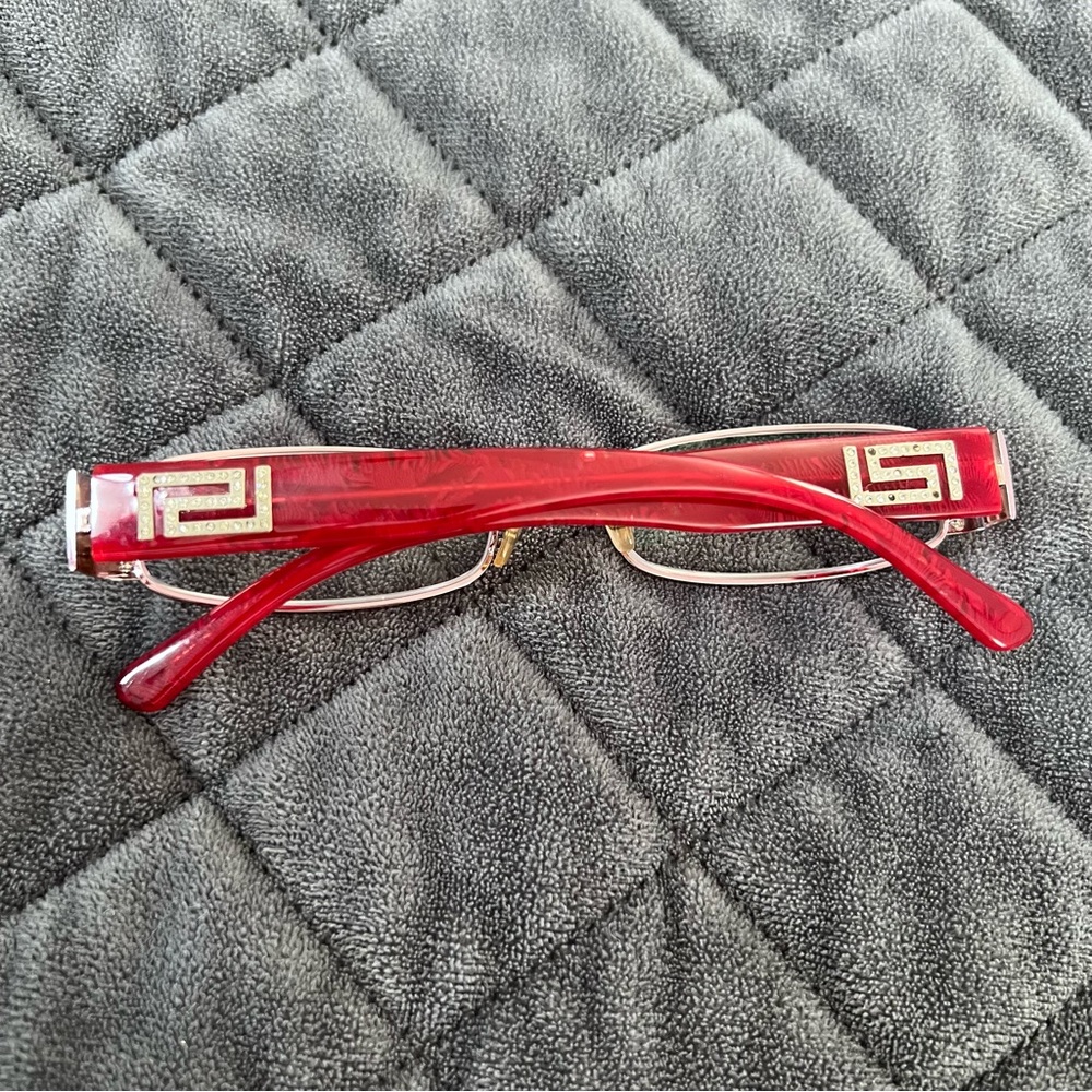 Versace Reading Glasses Rectangular Frame Women R… - image 2